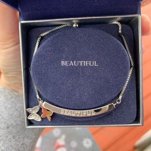 Swarovski Jewelry - Butterfly Charm Bracelet with Swarovski Crystals Swarovski Jewelry - Butterfly Charm Bracelet with Swarovski Crystals